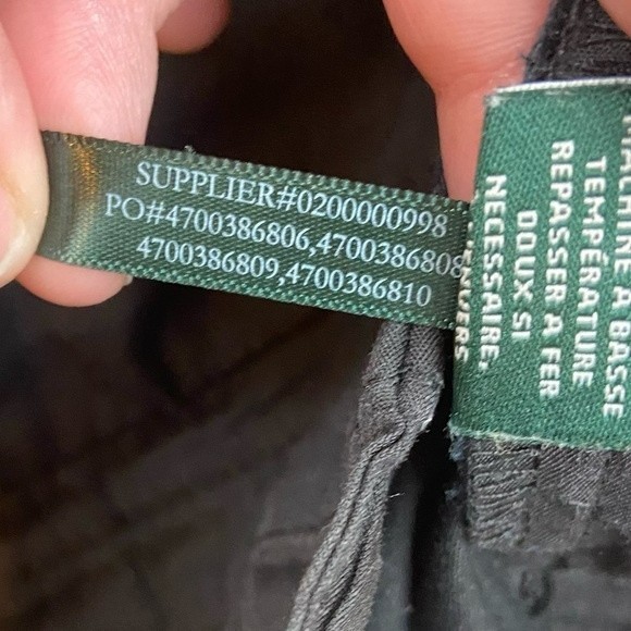 Lauren Ralph Lauren Black Bermuda Shorts Women’s Size 8 - Picture 5 of 7